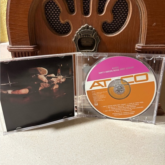 AC/DC 'Dirty Deeds Done Dirt Cheap' CD - Picture 2 of 2